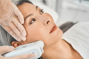 thoughtful international woman being in beauty cli 2025 03 08 09 22 18 utc